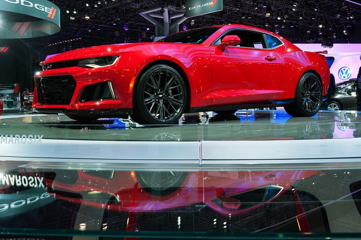 Chevrolet Camaro ZL1 Model Swerves Best in Corners, labeled as Fastest ...