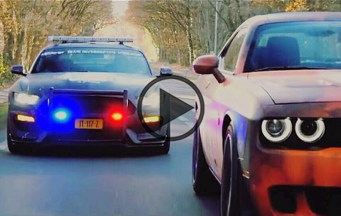 Street Racers VS Police FAIL & WIN BEST COMPILATION 2017 - Muscle Car Fan