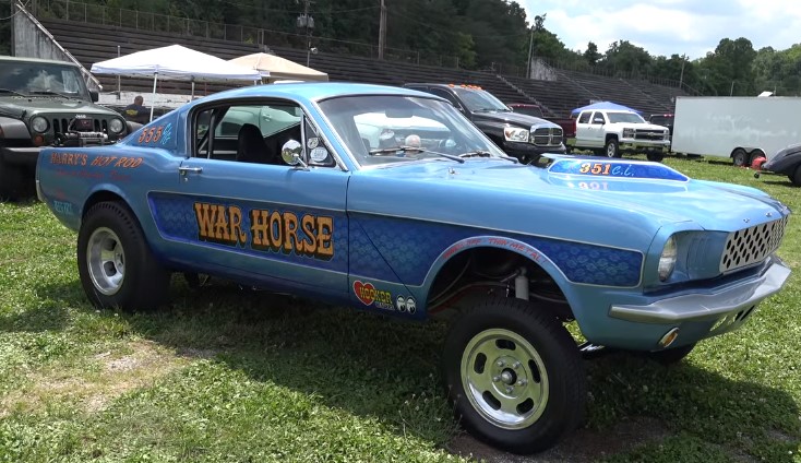 1966 Ford Mustang Gasser “War Horse” - Muscle Car Fan