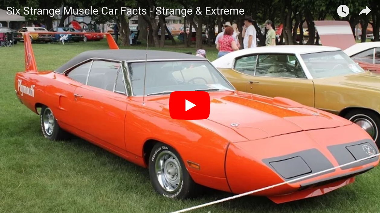 Six Strange Muscle Car Facts – Strange & Extreme - Muscle Car Fan