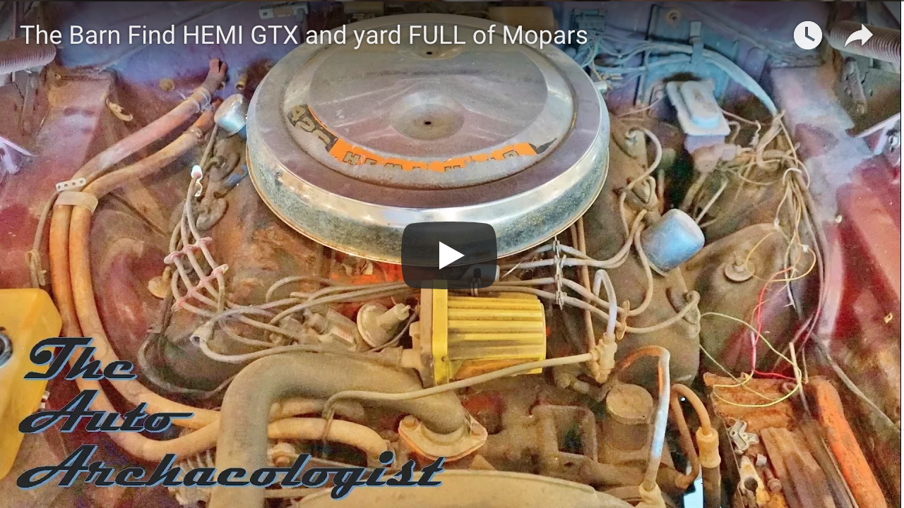 The Barn Find Hemi Gtx And Yard Full Of Mopars Muscle Car Fan